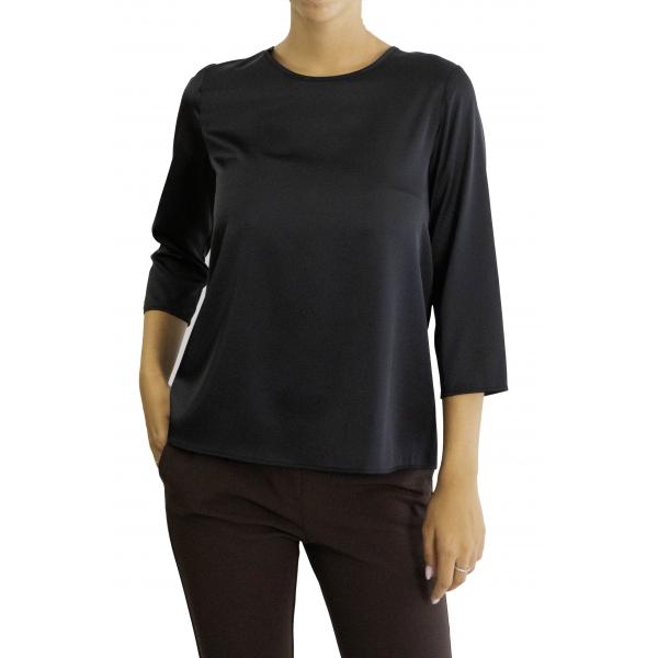 Top regular fit manica tre quarti collo giro Imperial